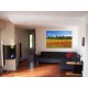 Stickers paysage Champ de coquelicots
