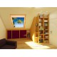 Stickers trompe l'oeil velux Plage des tropiques