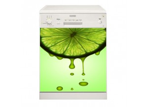 Stickers lave vaisselle Citron vert