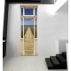 Stickers trompe l'oeil porte Ponton