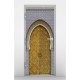 Stickers trompe l'oeil Porte marocaine
