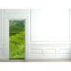 Stickers pour porte Les rizieres