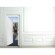 Stickers trompe l'oeil porte New York