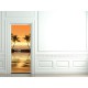 Stickers pour porte Coucher de soleil