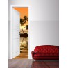 Stickers trompe l'oeil porte Coucher de soleil