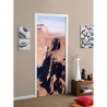 Stickers trompe l'oeil porte Le grand canyon