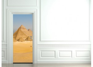 Stickers pour porte Pyramides d'Egypte