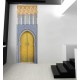 Stickers trompe l'oeil Porte marocaine