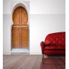 Stickers trompe l'oeil Porte marocaine