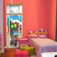 Stickers trompe l'oeil porte Véhicule pour enfants