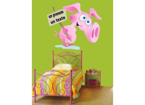 Stickers Cochon et pancarte