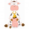Stickers Vache et cloche