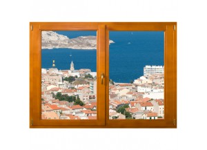 Stickers trompe l'oeil fenêtre Marseille