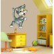 Stickers Chat gris