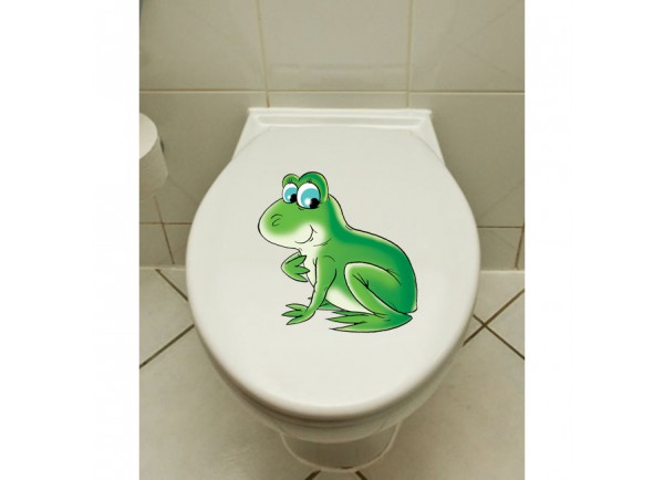 stickers Grenouille de profil