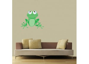 stickers Grenouille verte