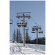 Stickers paysage Piste de ski