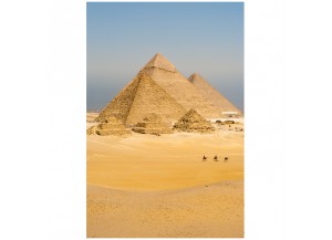 Stickers paysage Pyramides d'Egypte