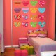 Stickers Planche de coeurs
