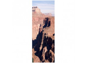 Stickers trompe l'oeil porte Le grand canyon