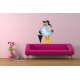 Stickers Mouette et parapluie 