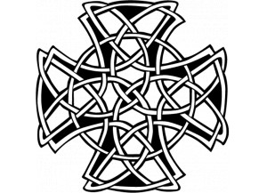 stickers Croix celte
