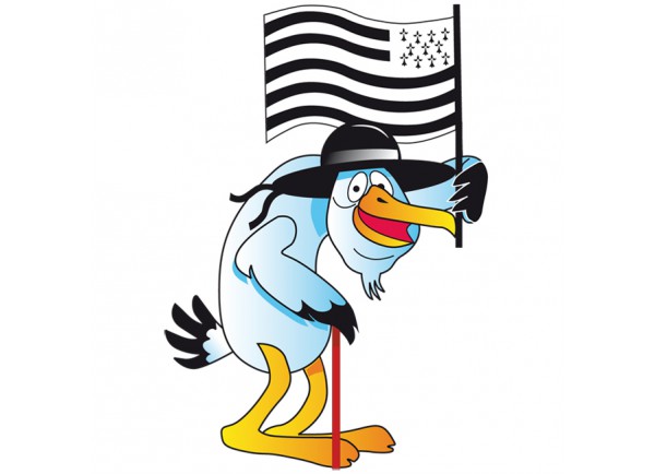 stickers Vieille mouette