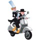 stickers Les bretons à scooter