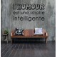 Stickers citation sur L'humour