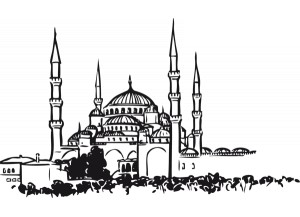 stickers Grande mosquée