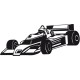 stickers Voiture de course