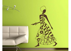 stickers Danseuse africaine