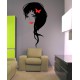Stickers Visage de femme 