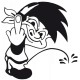stickers Petit pisseux