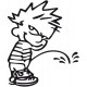 stickers Calvin
