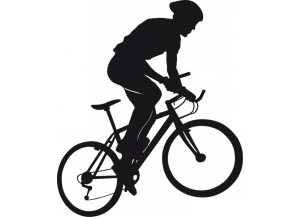 stickers Cycliste et vélo