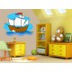 Stickers Bateau corsaire
