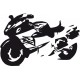 stickers Moto de course