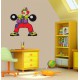 Stickers Clown sportif