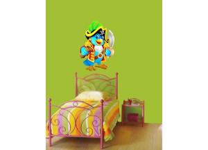 Stickers Perroquet pirate