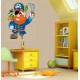 Stickers Pirate barbe rousse