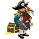 Stickers Vieux pirate