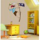 Stickers Pirate sur son mat