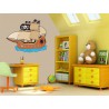 Stickers Bateau de pirates