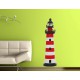 stickers Phare rouge et blanc