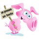 Stickers Cochon et pancarte