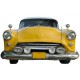 stickers Voiture américaine jaune