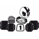 stickers Kart en course
