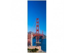 Stickers pour porte Le Golden Gate