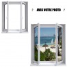 Stickers fenetre avec votre photo petit format